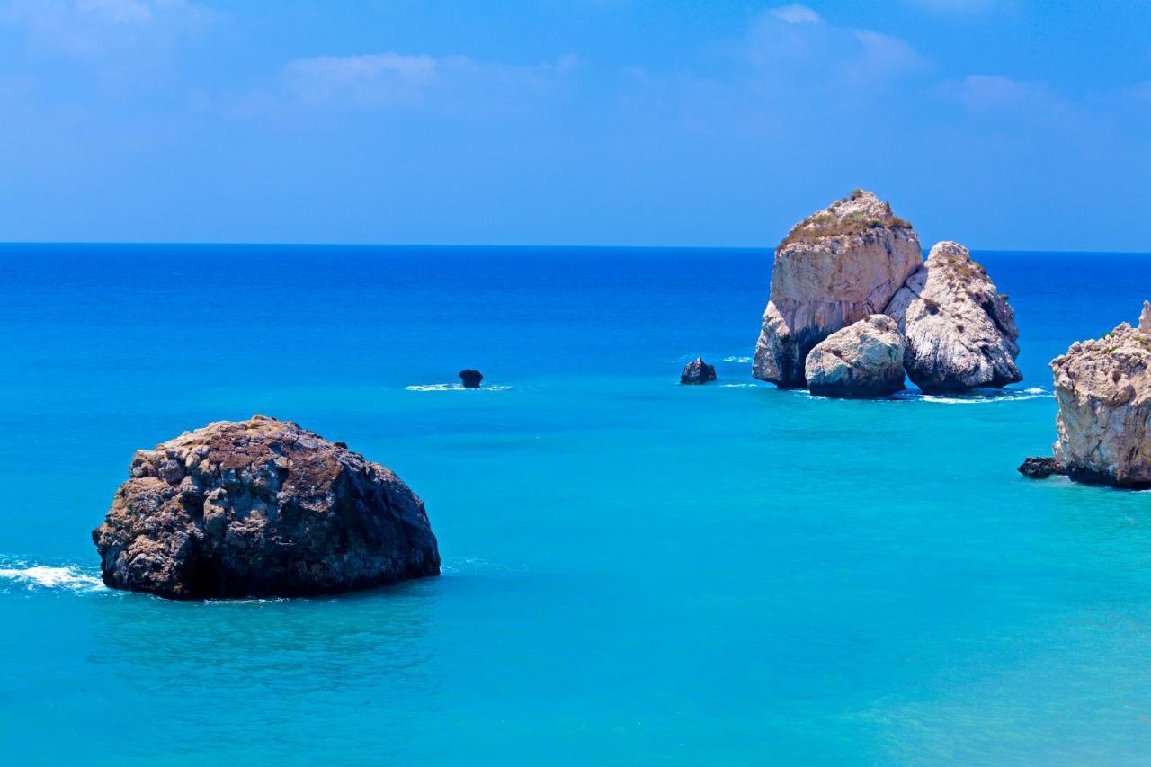 105 Kings Palace - Fabulous 2 Bed, 2 Bath, Large Patio With Garden - Sea Views Paphos 外观 照片
