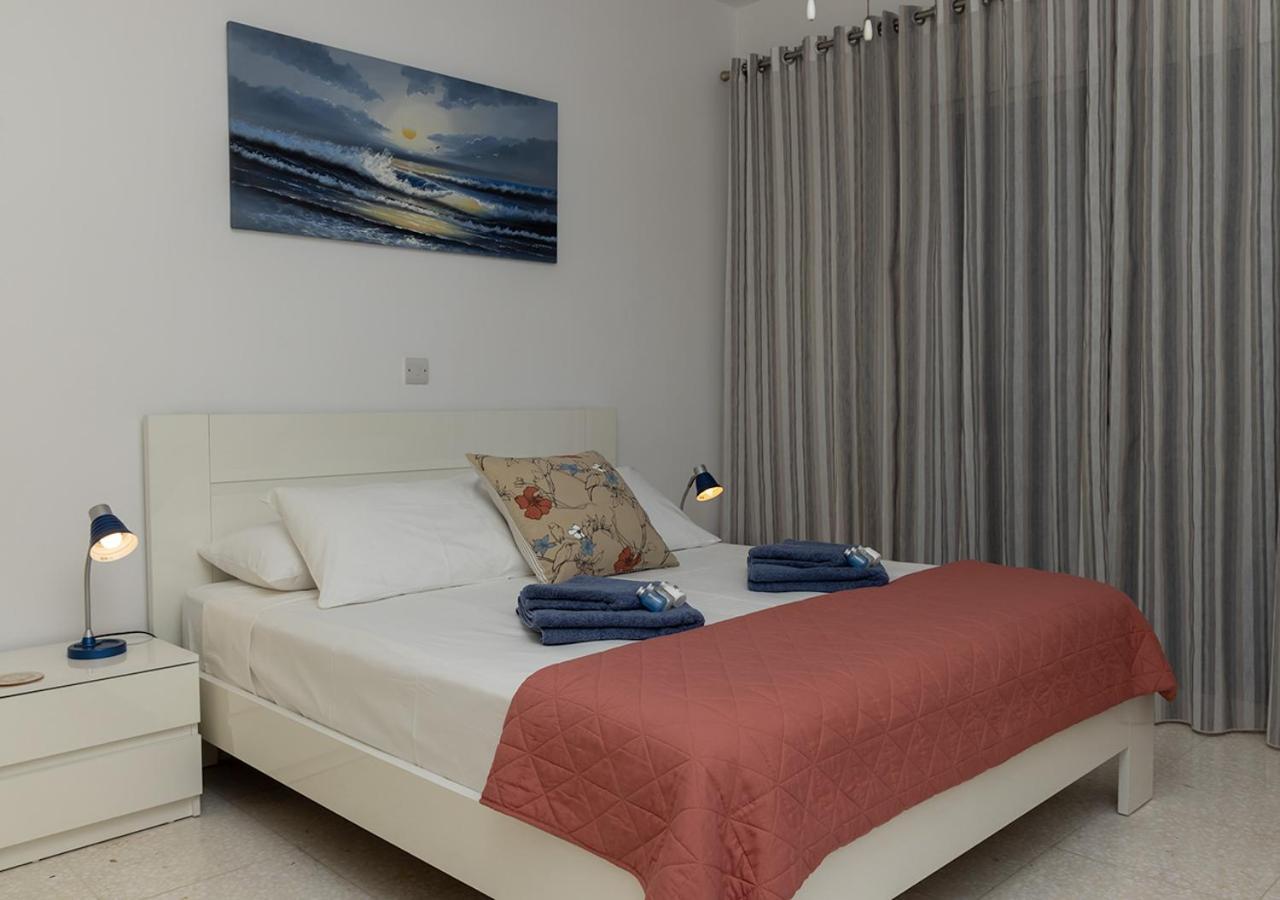 105 Kings Palace - Fabulous 2 Bed, 2 Bath, Large Patio With Garden - Sea Views Paphos 外观 照片