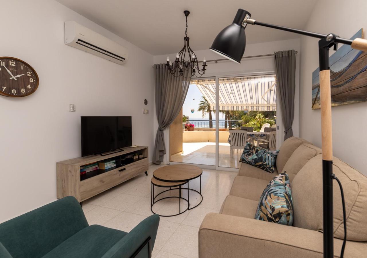 105 Kings Palace - Fabulous 2 Bed, 2 Bath, Large Patio With Garden - Sea Views Paphos 外观 照片
