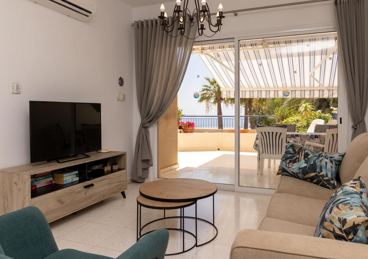 105 Kings Palace - Fabulous 2 Bed, 2 Bath, Large Patio With Garden - Sea Views Paphos 外观 照片