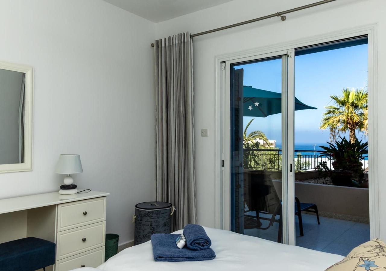 105 Kings Palace - Fabulous 2 Bed, 2 Bath, Large Patio With Garden - Sea Views Paphos 外观 照片