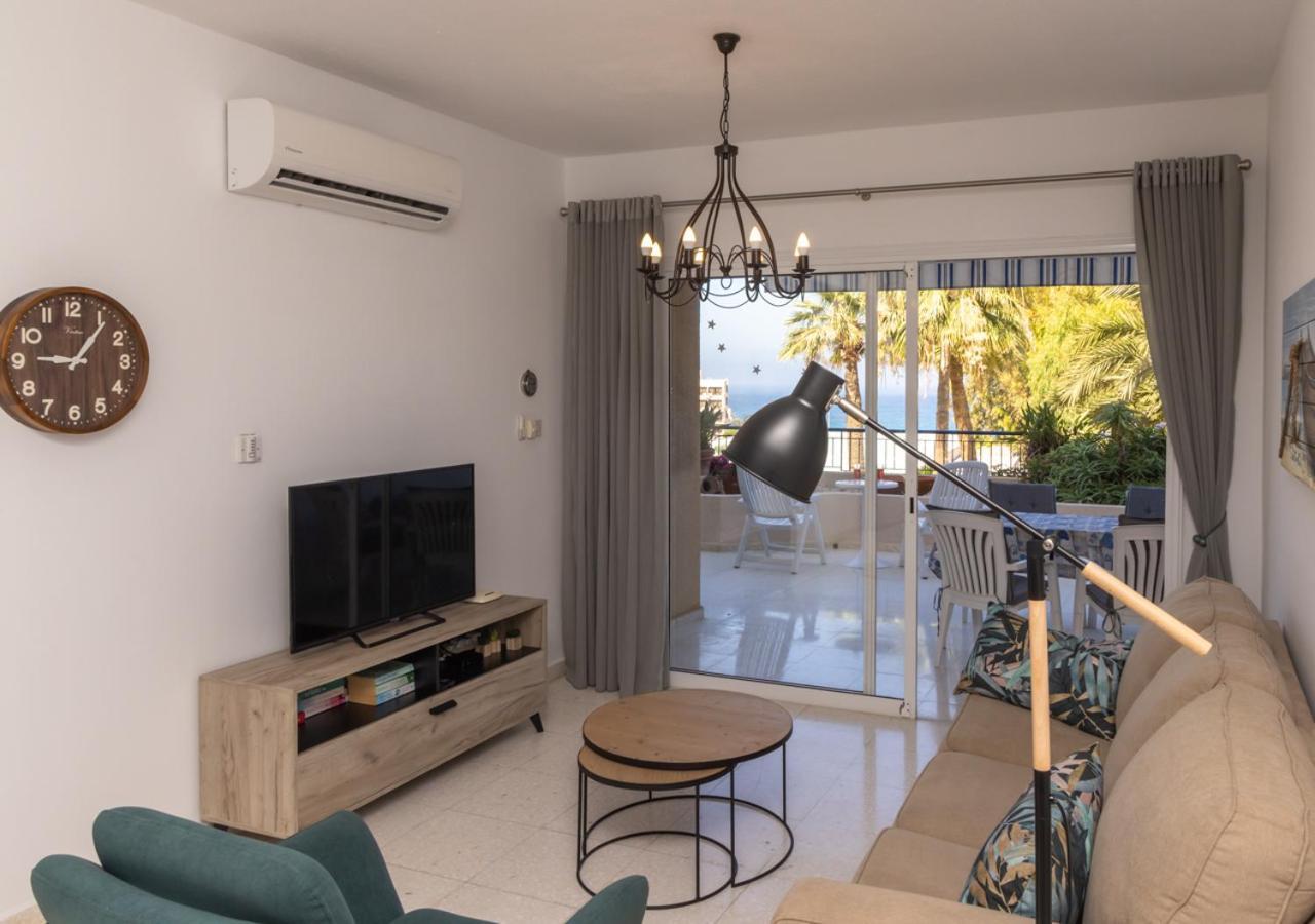 105 Kings Palace - Fabulous 2 Bed, 2 Bath, Large Patio With Garden - Sea Views Paphos 外观 照片