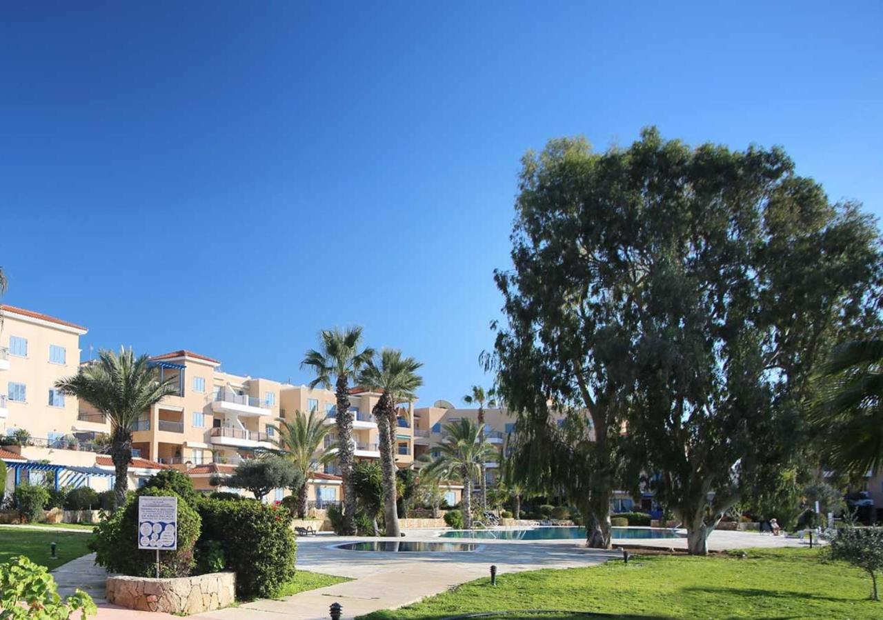 105 Kings Palace - Fabulous 2 Bed, 2 Bath, Large Patio With Garden - Sea Views Paphos 外观 照片