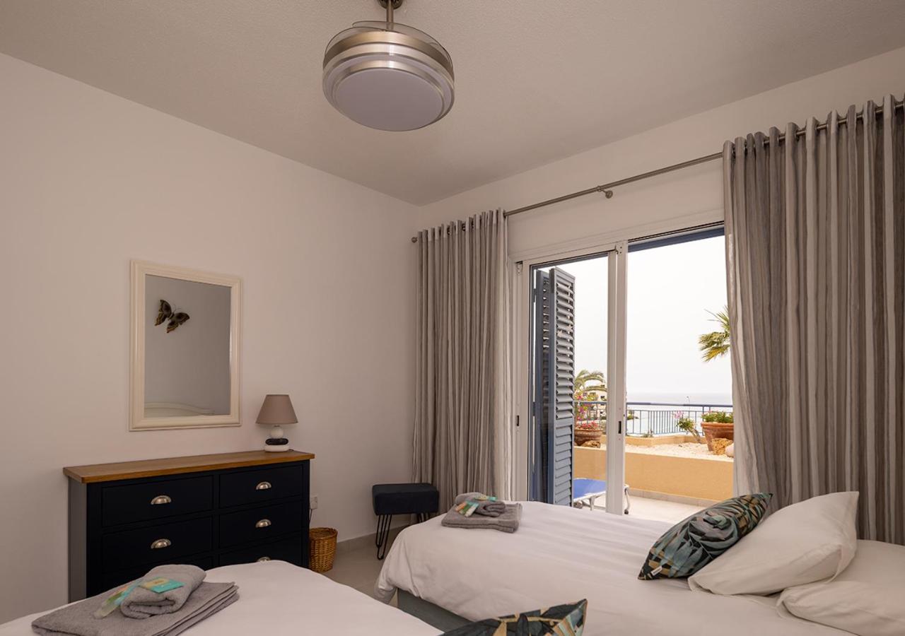 105 Kings Palace - Fabulous 2 Bed, 2 Bath, Large Patio With Garden - Sea Views Paphos 外观 照片
