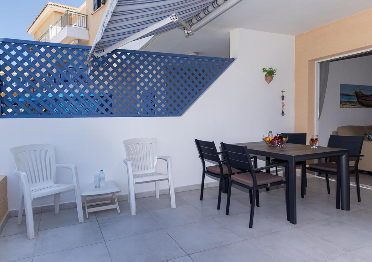 105 Kings Palace - Fabulous 2 Bed, 2 Bath, Large Patio With Garden - Sea Views Paphos 外观 照片