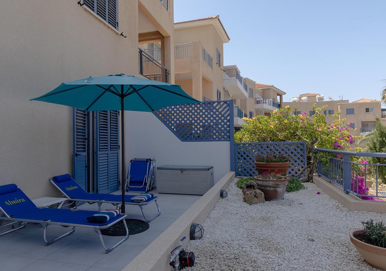 105 Kings Palace - Fabulous 2 Bed, 2 Bath, Large Patio With Garden - Sea Views Paphos 外观 照片