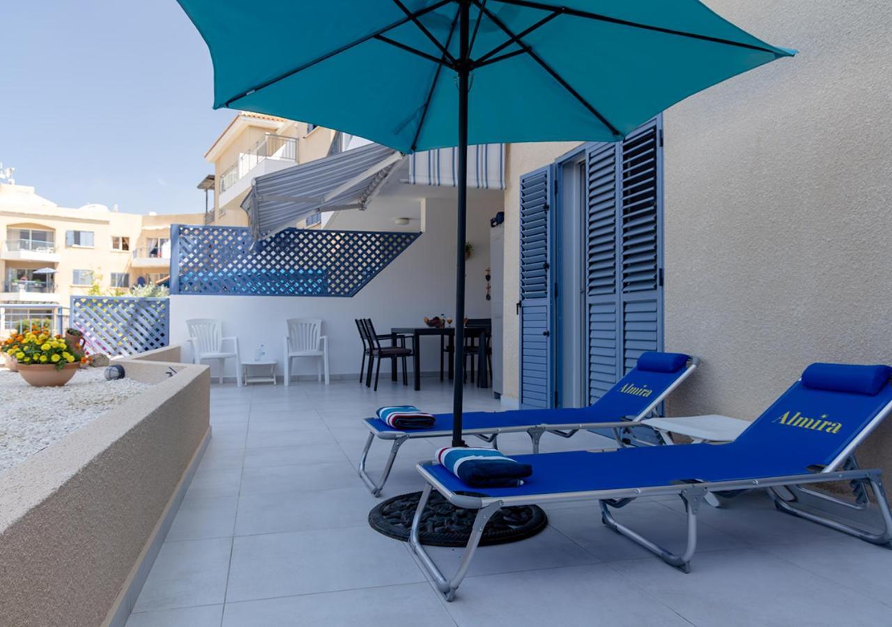 105 Kings Palace - Fabulous 2 Bed, 2 Bath, Large Patio With Garden - Sea Views Paphos 外观 照片