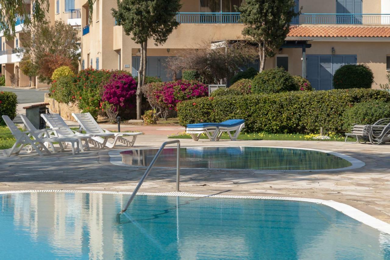 105 Kings Palace - Fabulous 2 Bed, 2 Bath, Large Patio With Garden - Sea Views Paphos 外观 照片